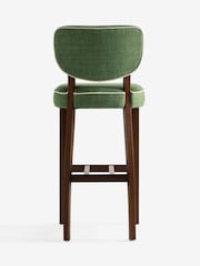 Nina Campbell Carmel Green Ashburn Bar Stool - Image 4 of 7