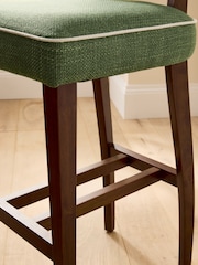 Nina Campbell Carmel Green Ashburn Bar Stool - Image 7 of 7