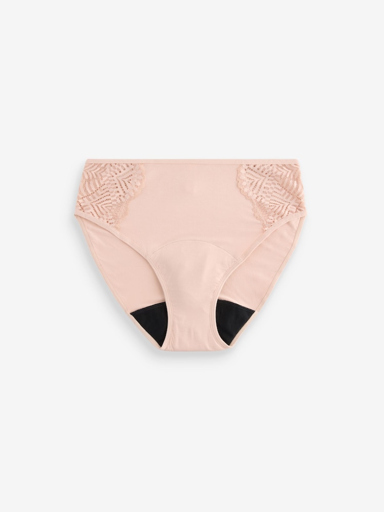 ModiBodi Nude Sensual French Cut Moderate Heavy Knickers - Image 5 of 5