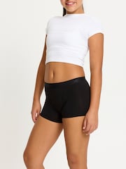 ModiBodi Black Boy Teen Hipster Moderate Heavy Shorts - Image 3 of 5