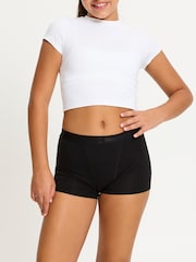 ModiBodi Black Boy Teen Hipster Shorts - Image 1 of 5
