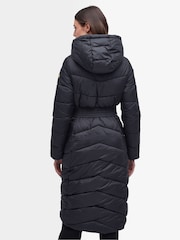 Barbour® International Trackline Puffer Black Coat - Image 3 of 8