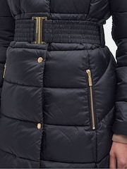 Barbour® International Trackline Puffer Black Coat - Image 6 of 8