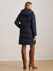 Lauren Ralph Lauren Crest Logo Long Puffer Jacket - Bild 3 von 8