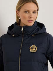 Lauren Ralph Lauren Crest Logo Long Puffer Jacket - Bild 4 von 8
