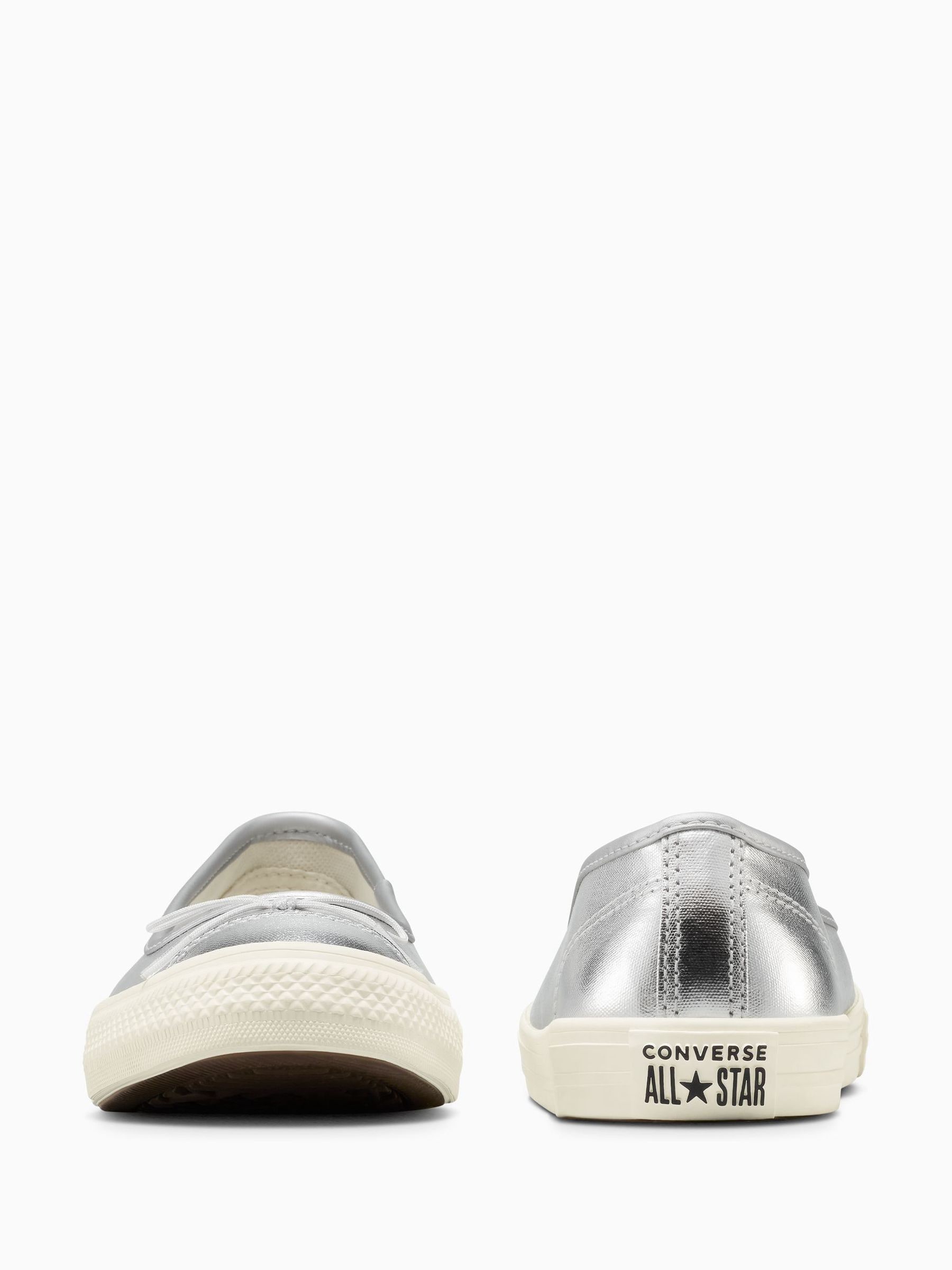 Buy Converse Silver Chuck Taylor All Star Dainty Ballerina Patent