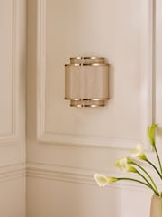 Lipsy Brass Framed Wall Light - Image 2 of 5