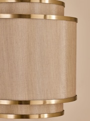 Lipsy Brass Framed Wall Light - Image 3 of 5