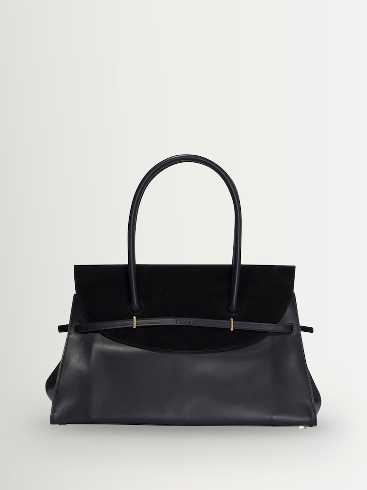 Simkhai Black River Suede Shoulder Bag - Image 1 of 5