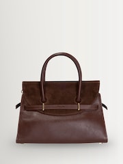 Simkhai Brown River Suede Shoulder Bag - Image 1 of 6