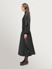 Simkhai Black Jackie Puff Sleeve Top - Image 5 of 5