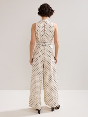 Phase Eight Cream Petite Marilee Jumpsuit - Image 2 of 7