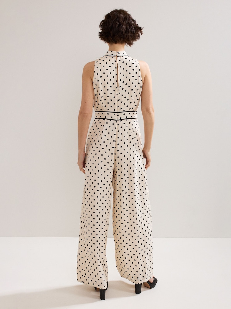 Phase Eight Cream Petite Marilee Jumpsuit - Image 2 of 7