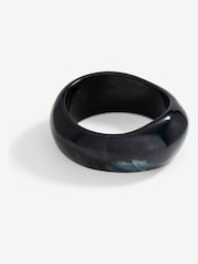Mood Blue Resin Statement Stacker Bracelet - Imagen 1 de 2