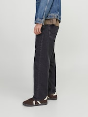 JACK & JONES Black Alex Baggy Fit Jeans - Image 4 of 5