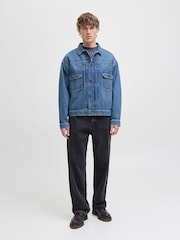 Negro - JACK & JONES Alex Baggy Fit Jeans - Imagen 6 de 11