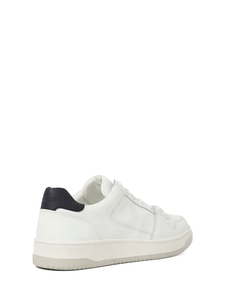 Dune London White Til Premium Court Trainers - Image 4 of 6