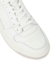 Dune London White Til Premium Court Trainers - Image 6 of 6