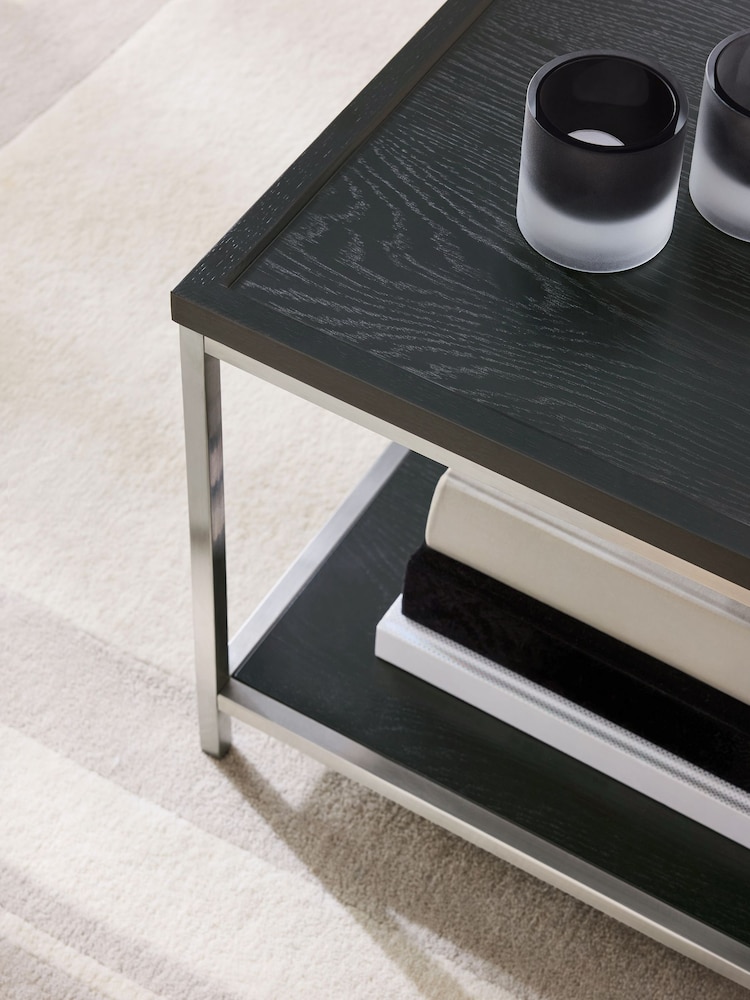 Sosandar Black Oak Seville Coffee Table - Image 2 of 7