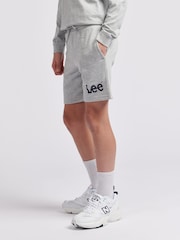 Lee Grey Boys Wobbly 100% Cotton Graphic Shorts - Image 4 of 5