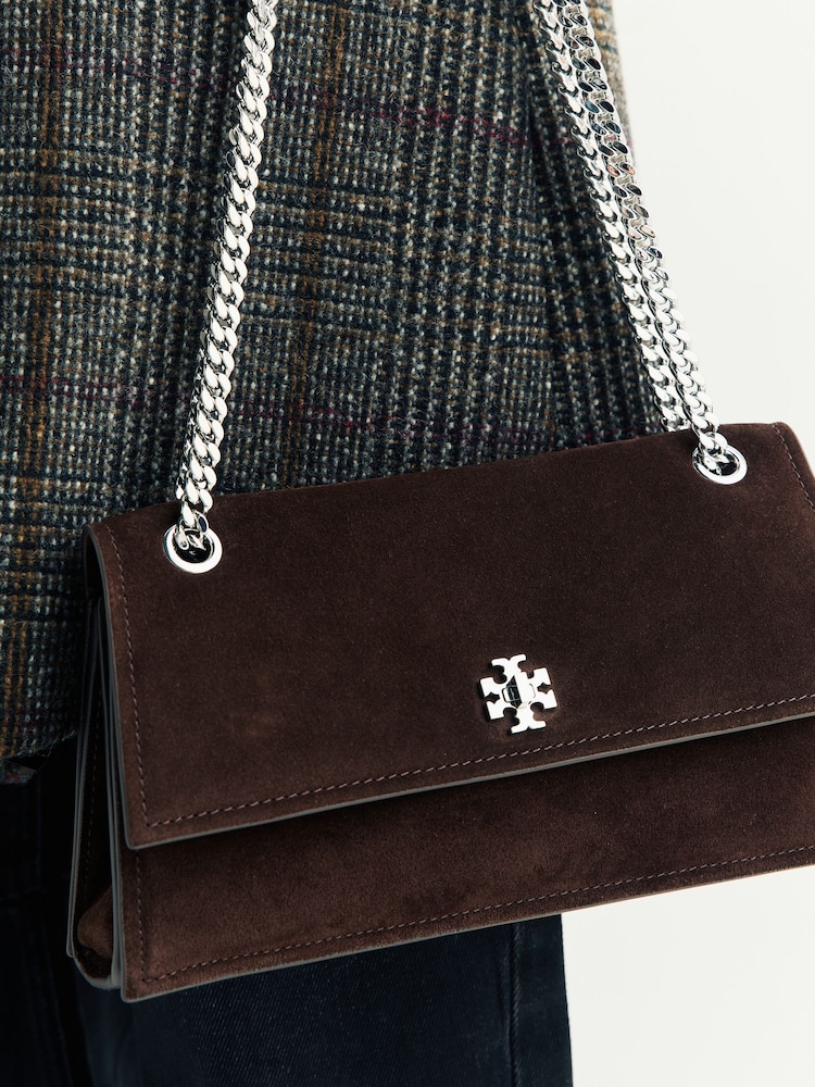 Tory Burch Brown Turnlock Shoulder Bag - Image 2 of 4 Tory Burch Brown Turnlock Shoulder Bag - Image 2 of 4