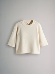 The Set 3 Pack Crew Neck Knitted T-Shirts with Wool - Imagem 2 de 6