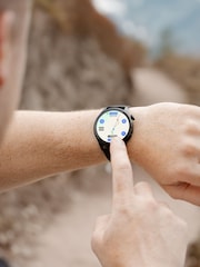 Reflex Active Series 45 Silicone Amoled GPS Sports Smart Calling Black Watch - Image 3 of 5