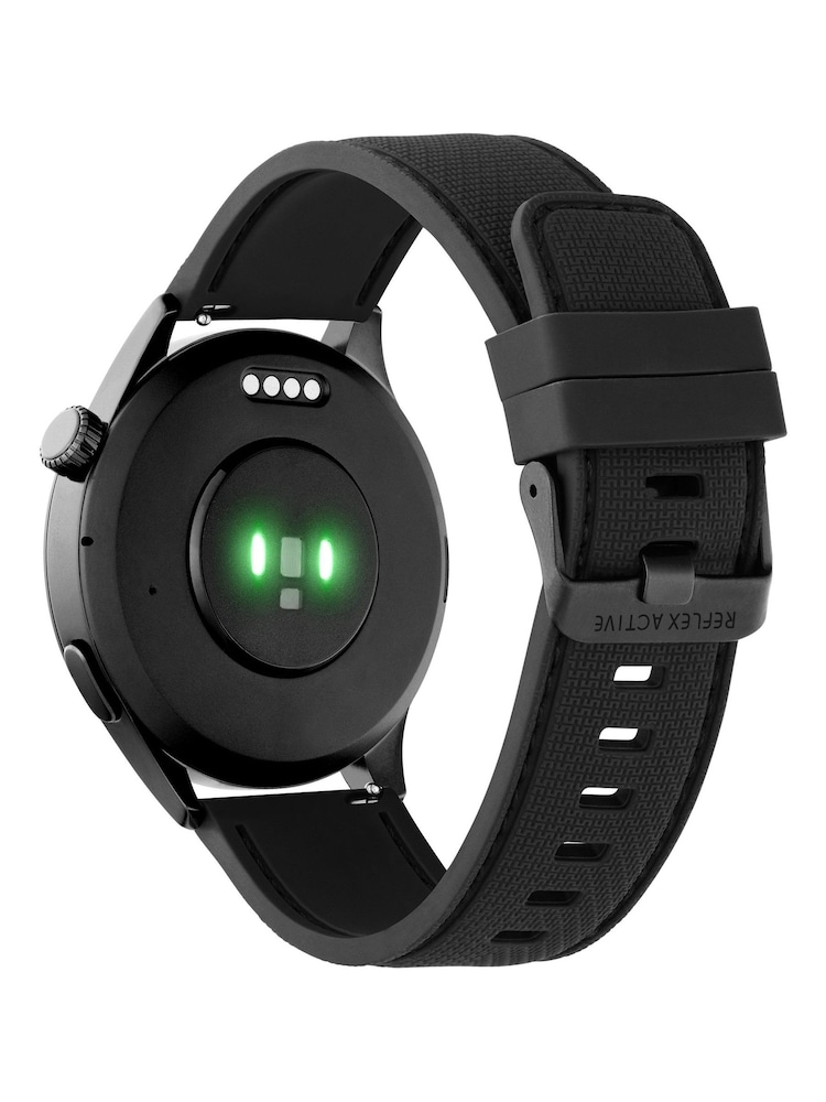 Reflex Active Series 45 Silicone Amoled GPS Sports Smart Calling Black Watch - Image 5 of 5