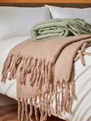 BHS Tassle Throw - Image 2 of 5
