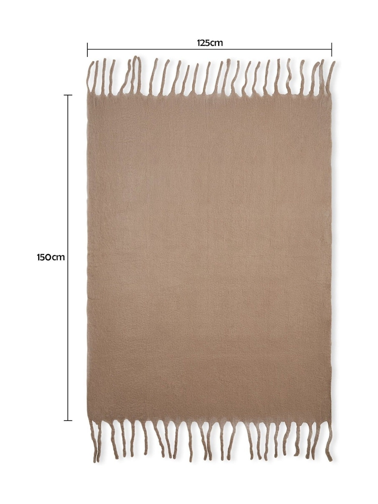BHS Tassle Throw - Image 5 of 5
