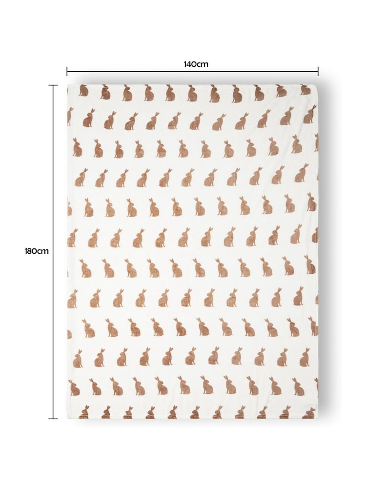 BHS Bunny Throw - Image 5 of 5