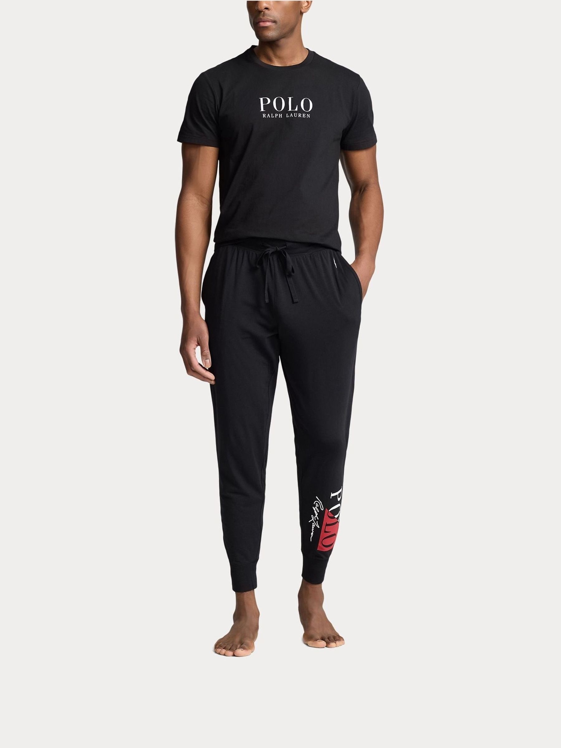 Next：日本 ブラック - Polo Ralph Lauren ラージロゴ クルーネック T