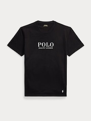 Polo Ralph Lauren Black Large Logo Crew Neck T-Shirt - Image 4 of 4
