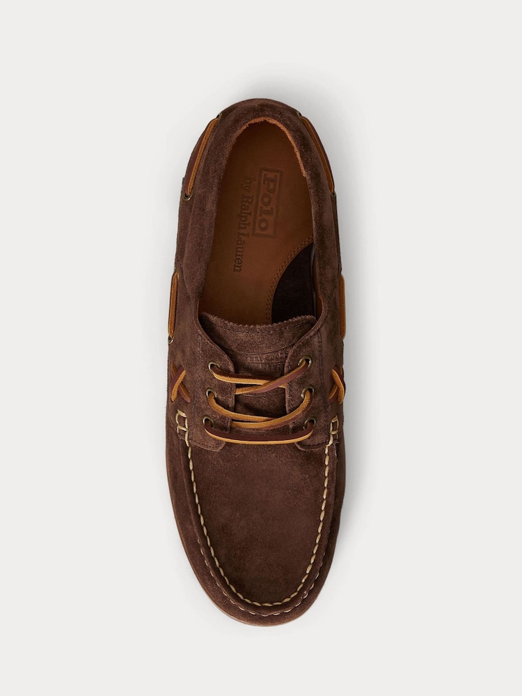 Polo Ralph Lauren Brown Ranger Casual Leather Deck Boat Shoes - Image 4 of 4 Polo Ralph Lauren Brown Ranger Casual Leather Deck Boat Shoes - Image 4 of 4