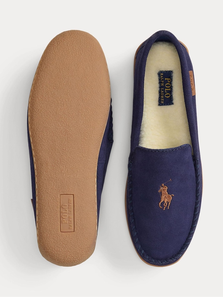 Polo Ralph Lauren Blue Brenan PP Slippers - Image 4 of 4