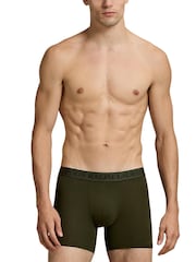 Polo Ralph Lauren Green Long Premium Cotton Stetch Tonal Boxers 3 Pack - Image 6 of 6