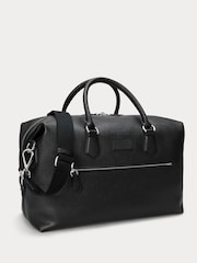Polo Ralph Lauren Black Large Leather Duffle Bag - Image 2 of 7