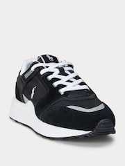 Polo Ralph Lauren Black Train 89 V2 Chunky Sport Trainers - Image 2 of 6