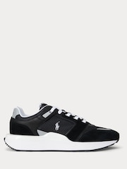 Polo Ralph Lauren Black Train 89 V2 Chunky Sport Trainers - Image 3 of 6