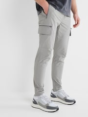 River Island Grey Skinny Fit Cargo Trousers - Image 3 of 6