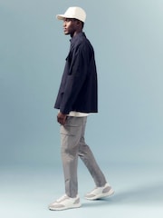 River Island Grey Skinny Fit Cargo Trousers - Image 5 of 6