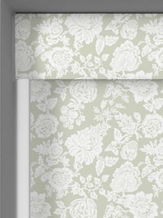 Shabby Chic by Rachel Ashwell® Sage Green Stipple Made to Measure Blackout Roller Blind - Image 5 of 6