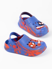 Vanilla Underground Blue Boys Kids Marvel Spidey And His Amazing Friends Clogs - Image 2 of 6