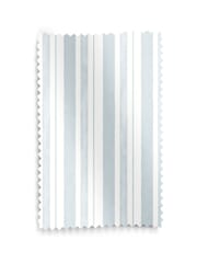 Shabby Chic by Rachel Ashwell® Pale Blue Watercolour Stripe Made to Measure Blackout Roller Blind - Image 6 of 6