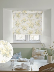 Shabby Chic by Rachel Ashwell® Yellow Rose Chintz Made to Measure Blackout Roller Blind - Image 1 of 6