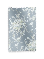Shabby Chic by Rachel Ashwell® Dusky Blue Garden Floral Made to Measure Roman Blind - Image 6 of 6