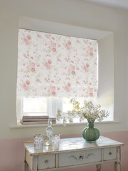 Shabby Chic by Rachel Ashwell® Rose Pink Wildflower Made to Measure Roman Blind - Image 2 of 6