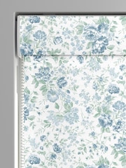 Shabby Chic by Rachel Ashwell® Blue Romantic Rose Made to Measure Roman Blind - Image 5 of 6