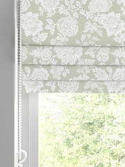 Shabby Chic by Rachel Ashwell® Sage Green Stipple Made to Measure Roman Blind - Image 4 of 6