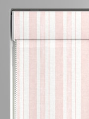Shabby Chic by Rachel Ashwell® Blush Pink Watercolour Stripe Made to Measure Roman Blind - Image 3 of 6